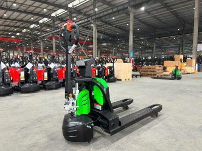 Xe nâng tay điện gắn cân điện tử Jialift