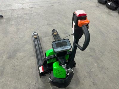 Xe nâng tay điện gắn cân điện tử Jialift