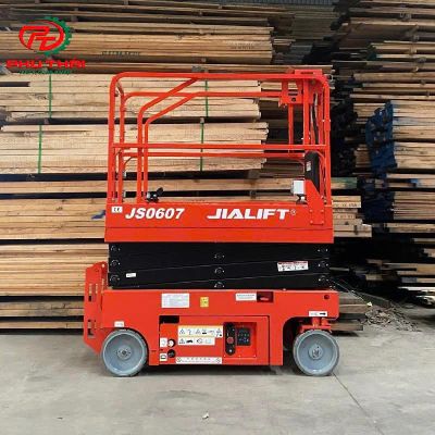 Xe nâng người cắt kéo nâng cao 6m JS0607 Jialift