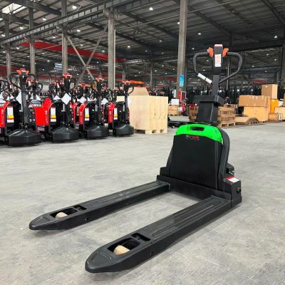 Xe nâng tay điện gắn cân điện tử Jialift