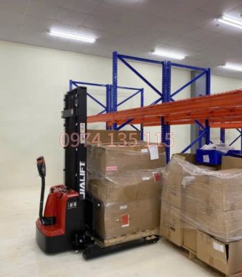 Xe nâng điện chân rộng 1,3 tấn Jialift CL1330GHY