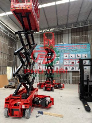 Xe nâng người cắt kéo nâng cao 6m JS0607 Jialift