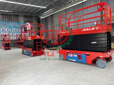 Xe nâng người cắt kéo 12m JS1212 Jialift