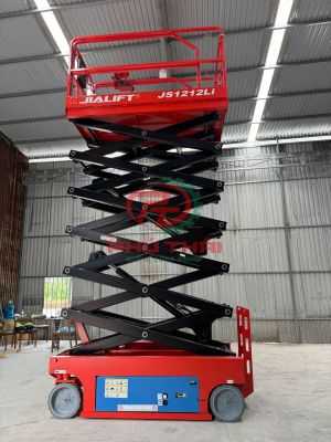 Xe nâng người cắt kéo 12m JS1212 Jialift