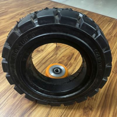 Lốp đặc xe nâng, xe quét rác 350x100-8